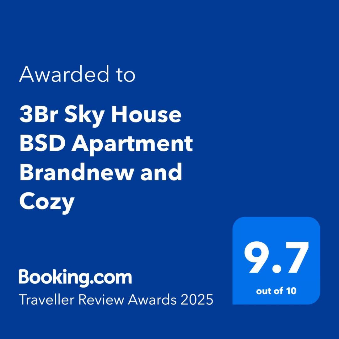 3Br Sky House Bsd Apartment Brandnew And Cozy Samporo Esterno foto